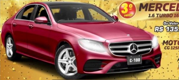 ​Bandidos furtam Mercedes Benz de quase R$ 200 mil que seria sorteada pelo MT Cap