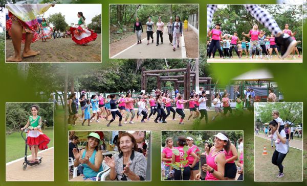 Parque Ecolgico Tanque do Fancho concentra diversas atividades recreativas e esportivas