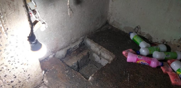 Polcia descobre escavao de tnel em cela com 44 presos