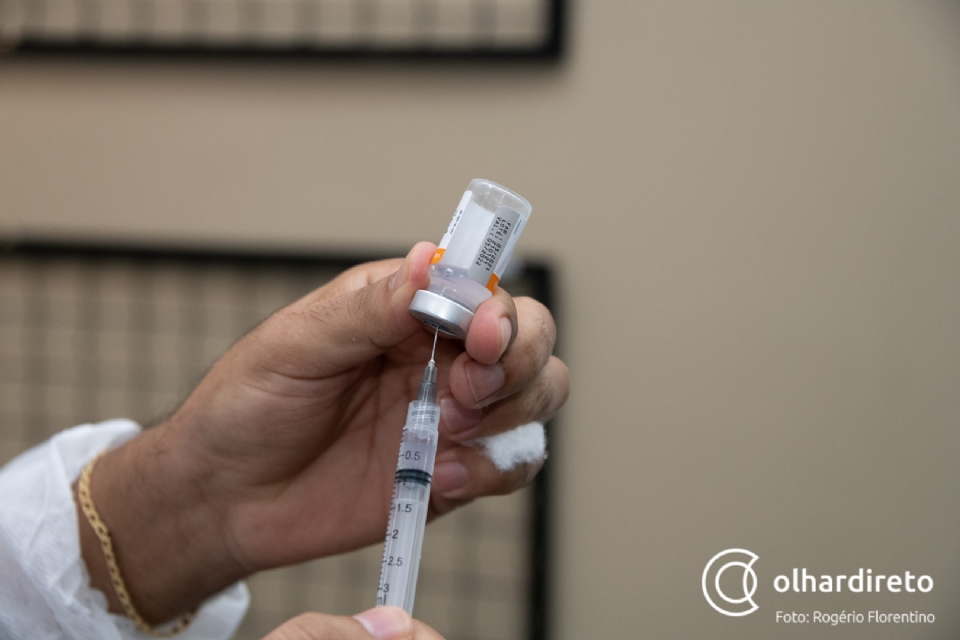 Em Cuiab, 113 mil pessoas devem tomar a segunda dose da vacina entre setembro e outubro