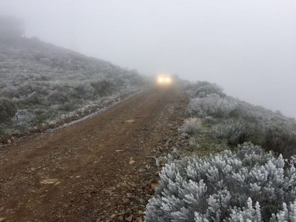 Neve e temperaturas negativas so registradas em Santa Catarina