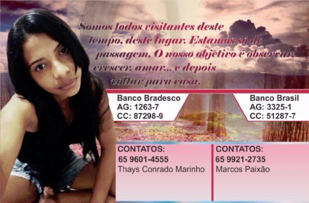 Amigos de estudante morta pelo namorado fazem campanha por R$10 mil para translado do corpo at o Par