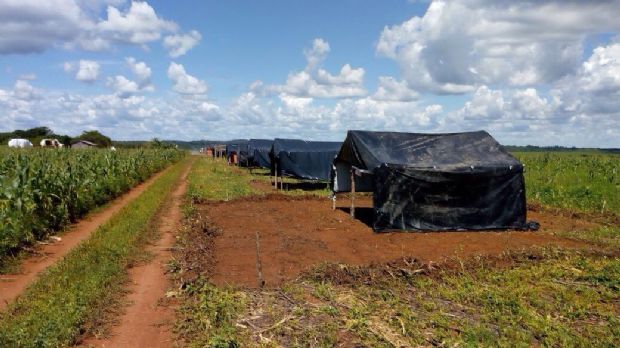 Sem terras ocupam fazenda de Silval Barbosa, so ameaados e denunciam esquema de venda de terras