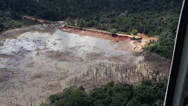 Sema aponta danos ambientais na regio onde houve rompimento de barragem;  veja fotos 