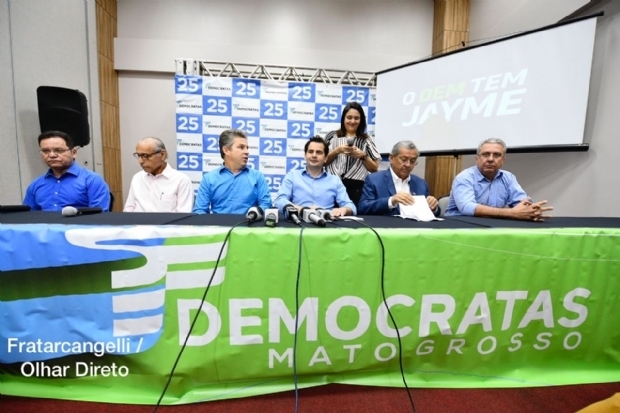 Botelho diz que DEM tem cinco nomes e pesquisa vai definir candidato a prefeito de Cuiab