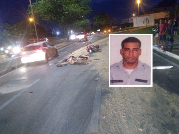 Morre policial militar envolvido em acidente prximo a rodoviria