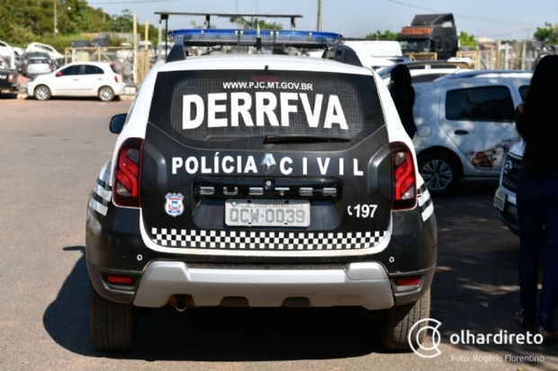 PJC prende integrante de organizao criminosa montada para roubar carros em Cuiab e VG