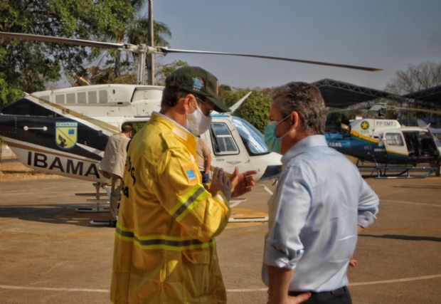 Ministro defende uso de substncia anloga a fertilizantes para controlar incndio no Pantanal