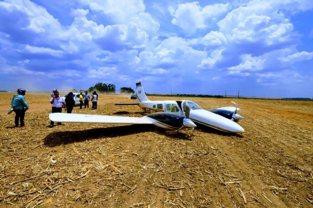 Empresa afirma que avio que transportava candidata ao Senado caiu devido a perda de potncia no motor