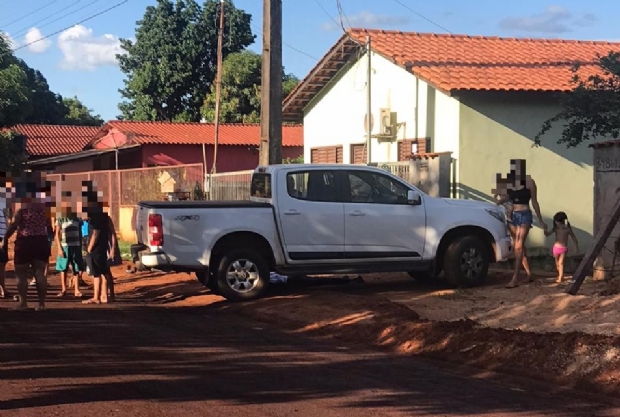 Empresrio  executado a tiros ao lado de caminhonete em Mato Grosso