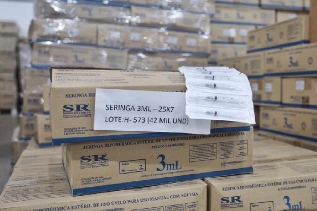 Ministrio atualiza nmero e MT receber mais de 126 mil doses da CoronaVac