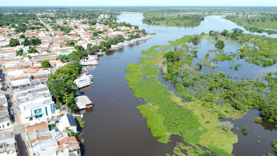 Rio Paraguai atinge segunda maior cheia da ltima dcada, apontam dados da Marinha do Brasil