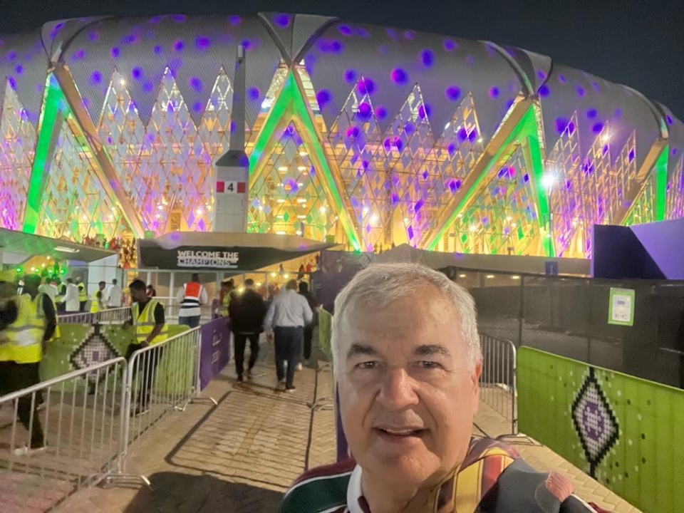 Com convite feito em cima da hora, comerciante de MT realiza sonho ao acompanhar Fluminense no Mundial de Clubes