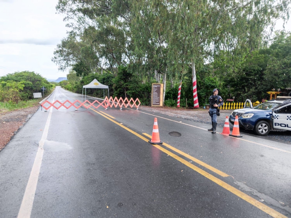 Governo interdita totalmente estrada de Chapada com receio de novos deslizamentos