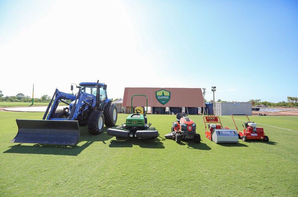 Cuiab investe R$ 1,5 mi e assume manuteno de gramados na Arena Pantanal e centros de treinamento