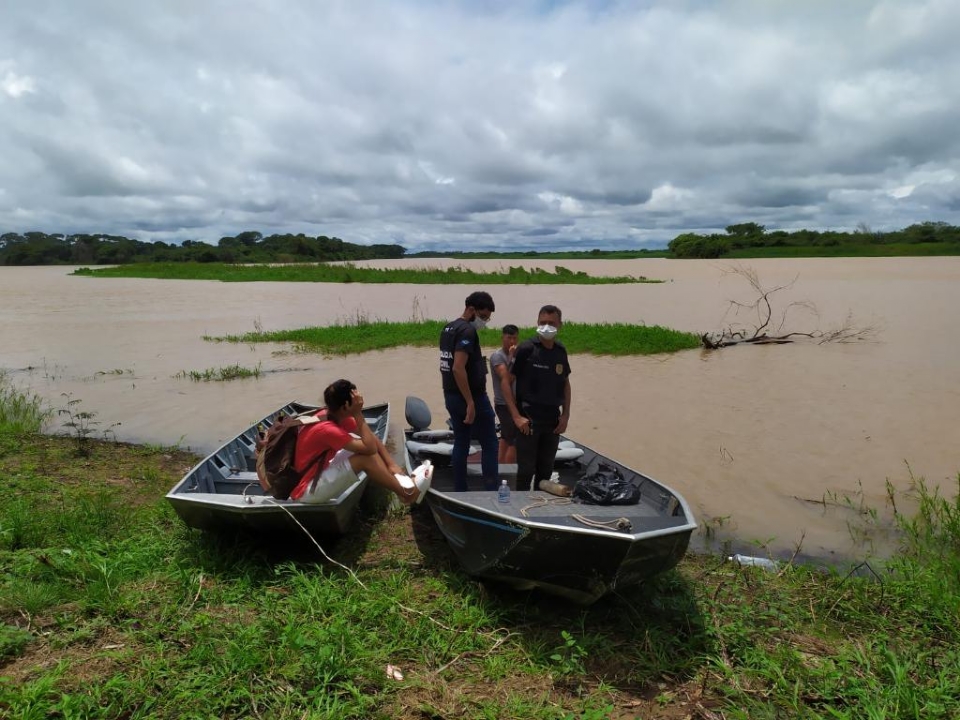 Menor desaparecida  resgatada pela Polcia Civil em aldeia indgena no estado do Tocantins