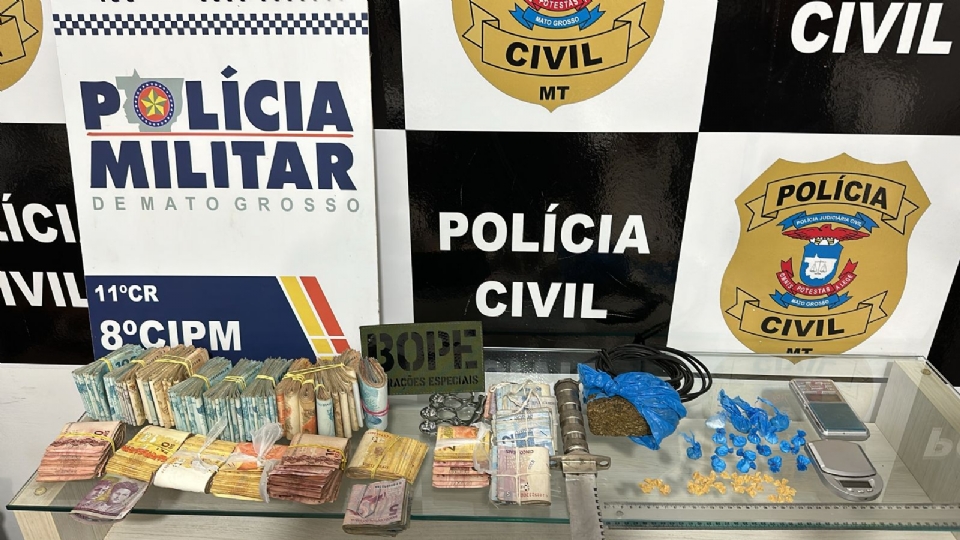 Operao cumpre buscas contra organizao criminosa e apreende quase R$ 80 mil com suspeitos