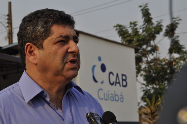 Guilherme Maluf em visita  CAB Ambiental