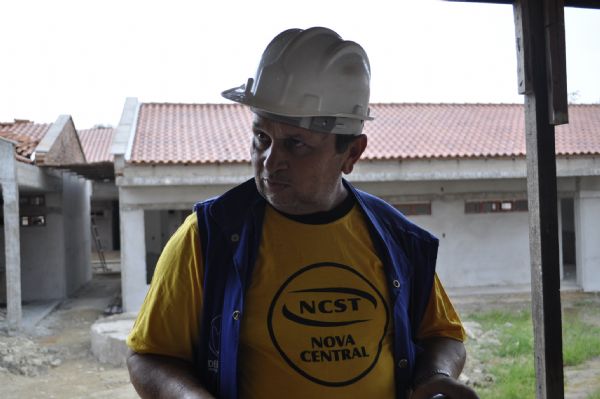Joaquim Dias Santana  presidente do Sindicato dos Trabalhadores na Indstria da Construo Civil