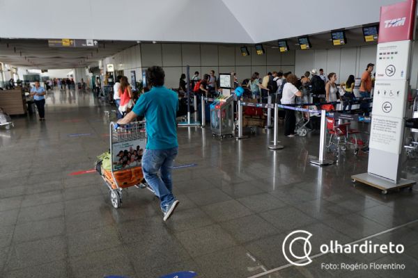 Insatisfeitos, passageiros elegem novamente o aeroporto de Cuiab como o pior do pas