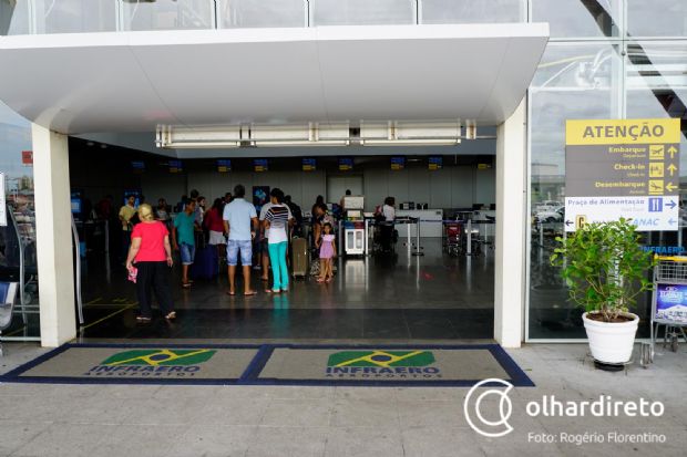Aps amargar ltimo lugar durante meses, Aeroporto de Cuiab melhora em ranking