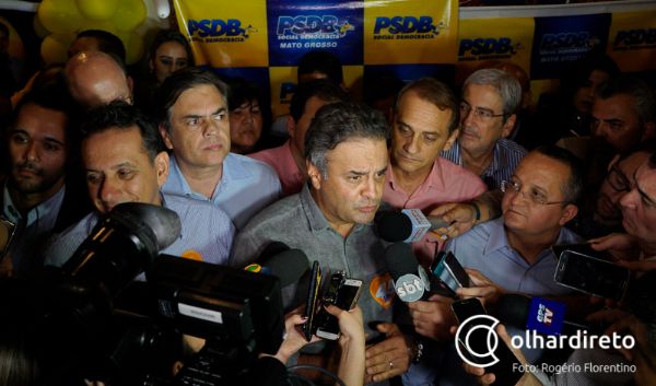 Em Cuiab, Acio diz que no quer antecipar processo de escolha do candidato a presidente pelo PSDB