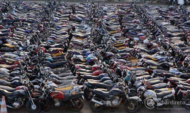 Detran abre leilo para 197 veculos entre carros e motos com lance inicial de R$ 200