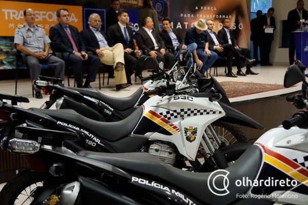 Governo entrega 94 motos e refora aes em Cuiab, VG e Rondonpolis
