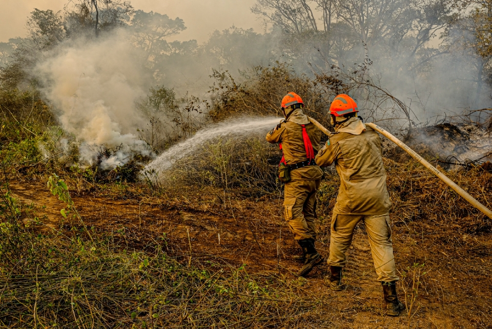 Estado quadruplicou investimentos em aes de preveno e combate a incndios desde 2020