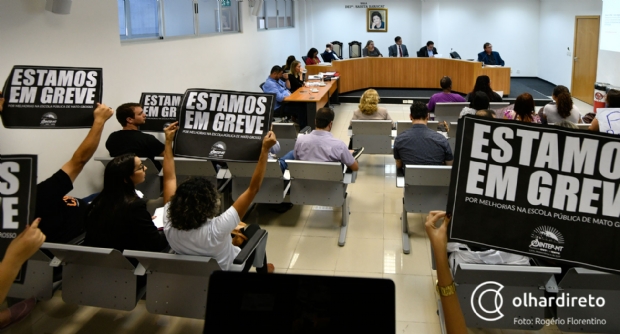 Professores devem manter greve e Ldio convoca ocupao da AL para pressionar por nova proposta