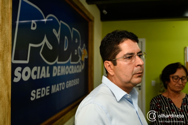 Borges diz que Taques e Leito esto 'maturando' derrota e que PSDB conta com eles para reestruturao
