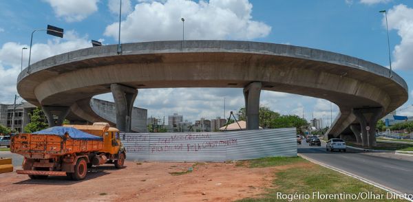 Obras no viaduto da Sefaz alteram trnsito na avenida do CPA por quatro dias