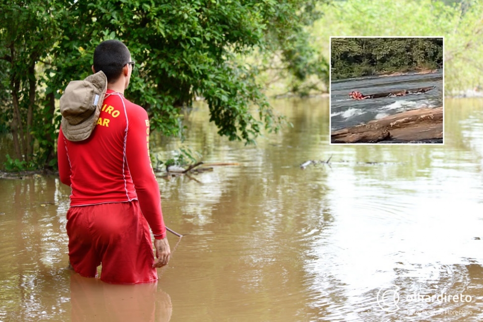 Vdeo mostra banhista que se afogava em rio sendo resgatado por canoeiro; veja