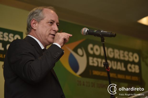 Em Cuiab, Ciro Gomes diz que vai comer o po que o diabo amassou se entrar na disputar pela Presidncia