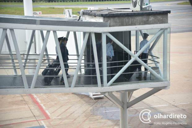 Problemas em balizadores do Aeroporto Marechal Rondon impede pouso de voos