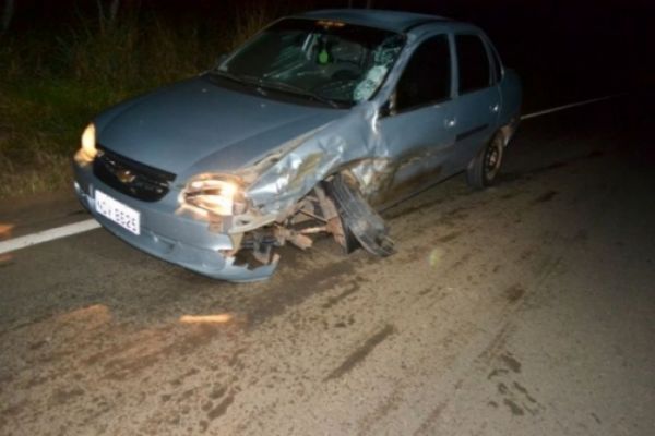 Acidente na estrada de Chapada deixa um morto e outro ferido