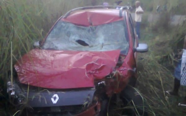 Automvel que atingiu o casal de sitiantes, culminando com a morte dos dois no mdio-norte de Mato Grosso