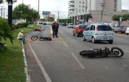 Nos primeiros seis meses de 2013 foi registrado quase mil acidentes com moto em Cuiab