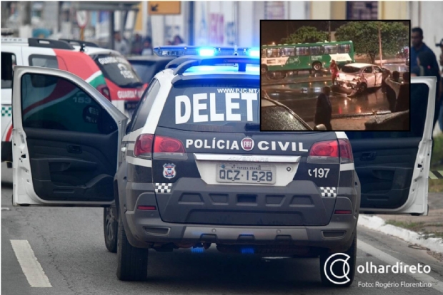 Acidente entre trs carros interdita Miguel Sutil na noite de sbado;  veja vdeos