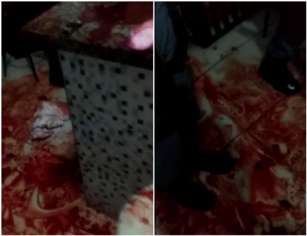 Vdeo mostra desespero de famlia atacada por menor com faco; imagens fortes