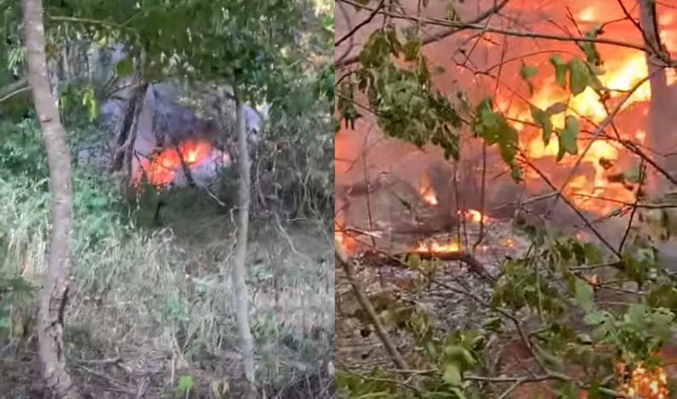Aeronave com quatro pessoas cai nas proximidades da Rodovia do Peixe em Mato Grosso