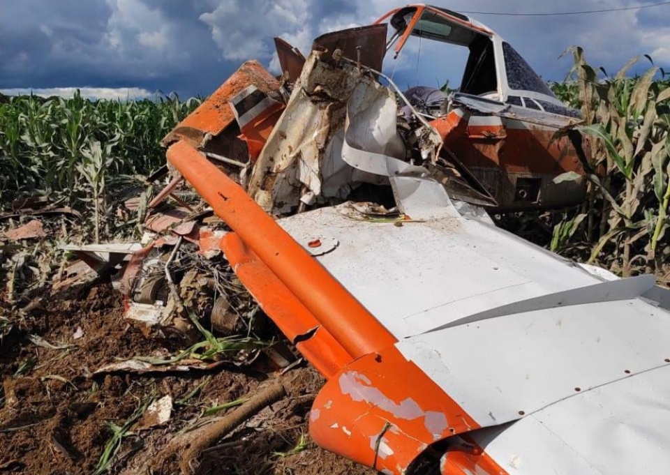 Aeronave de pequeno porte cai e mata piloto no interior de Mato Grosso