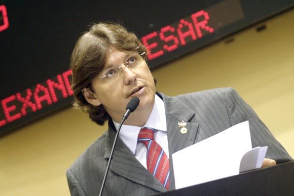 Deputado Alexandre Cesar  eleito para presidir Comisso de Constituio e Justia da AL