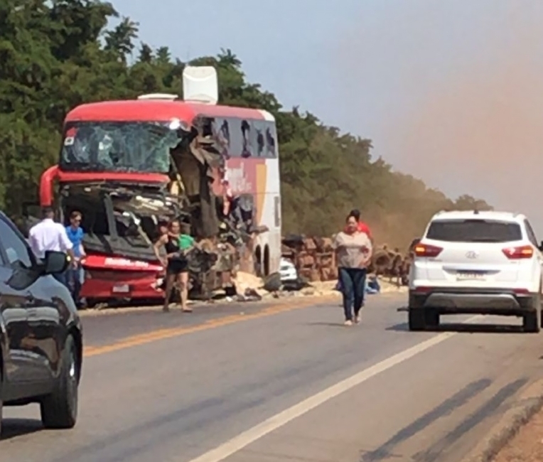 Ônibus levava 45 passageiros para Sinop e havia saído de Cuiabá