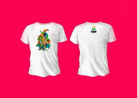 Campanha vende camisetas para arrecadar dinheiro para a Apae de Cuiab
