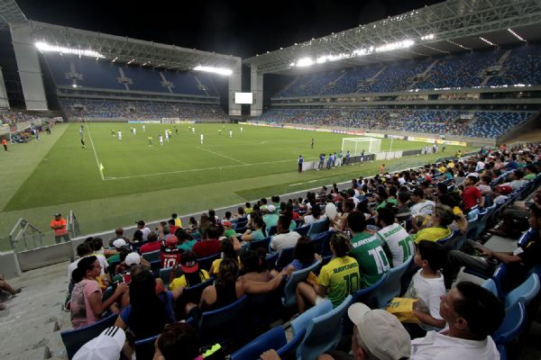 Organizao espera s 12 mil torcedores em jogo do Corinthians na Arena Pantanal