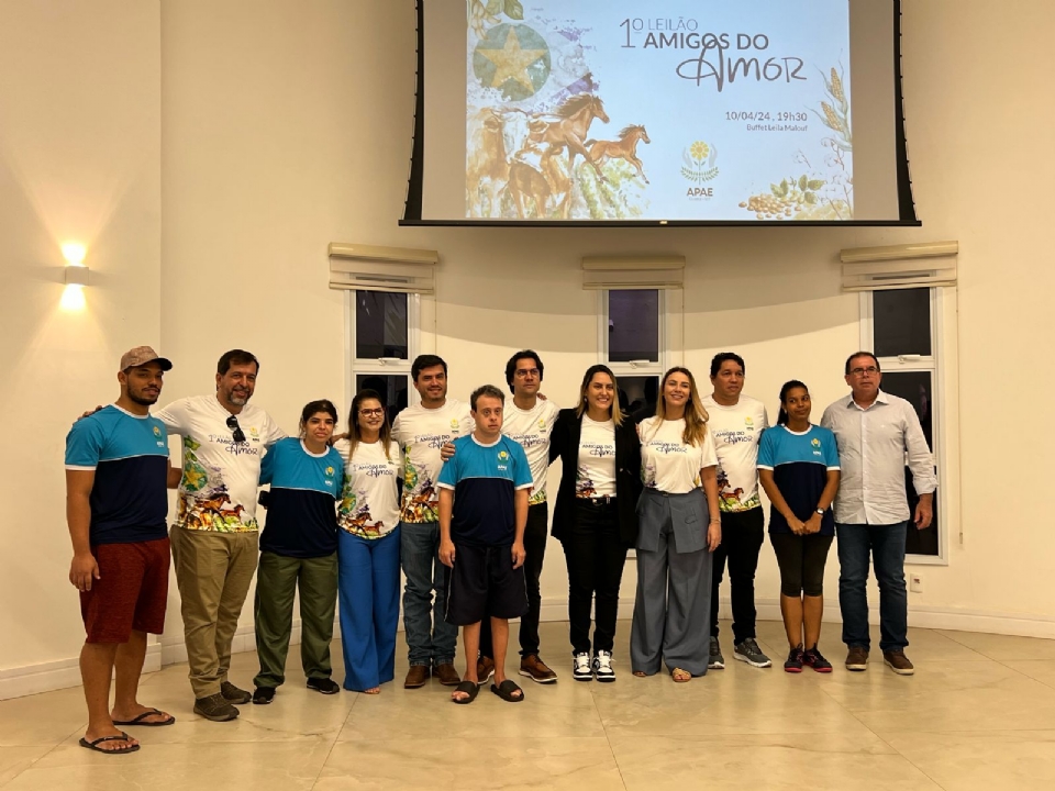 Apae Lana Leilo Solidrio 'Amigos do Amor' em Cuiab para arrecadar recursos