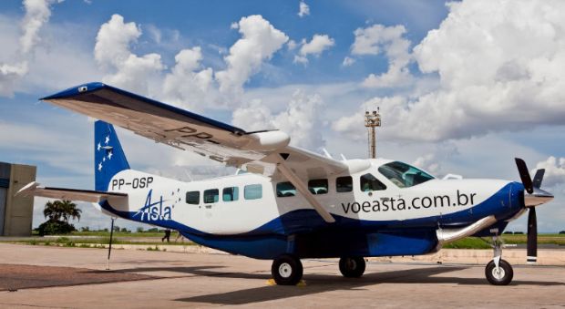 Com 3 por semana, Asta realiza 1 voo comercial em Tangar da Serra