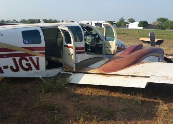 Vice de Taques, Nilson Leito e jornalista sofrem acidente de avio