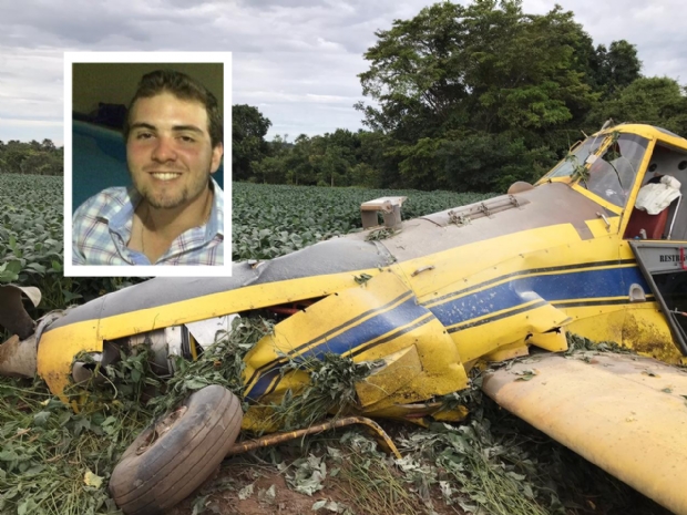 Filho de empresrio morre aps queda de avio agrcola em Mato Grosso